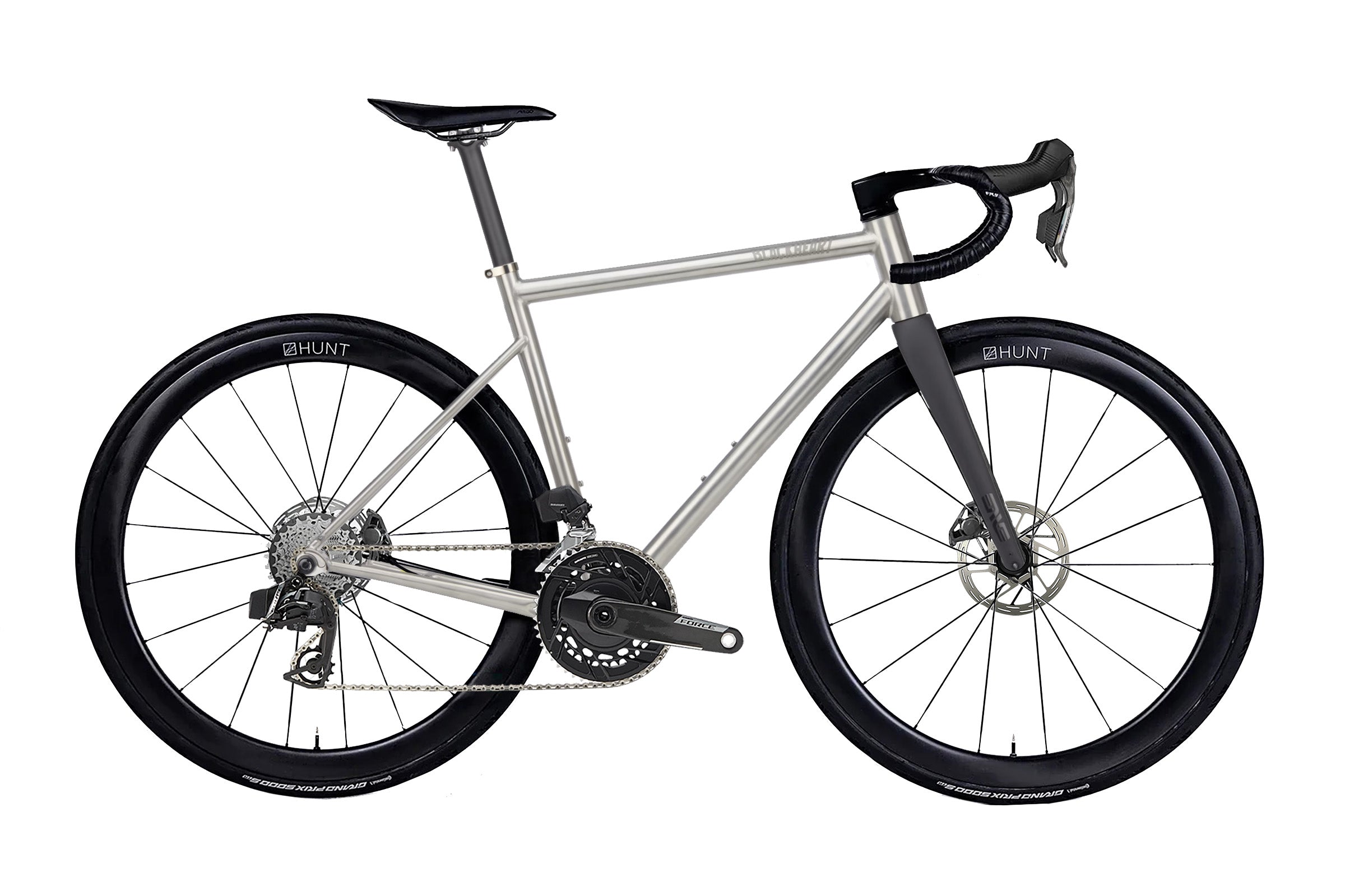 Road Ti | Force AXS | Titanium Road Bike – BlackHeart Bike Company