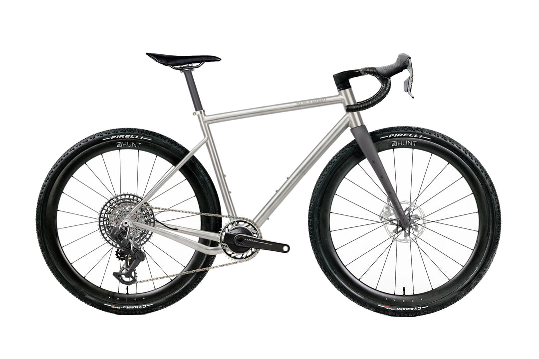 Gravel Ti | Red XX SL | Titanium Gravel Bike – BlackHeart Bike Company