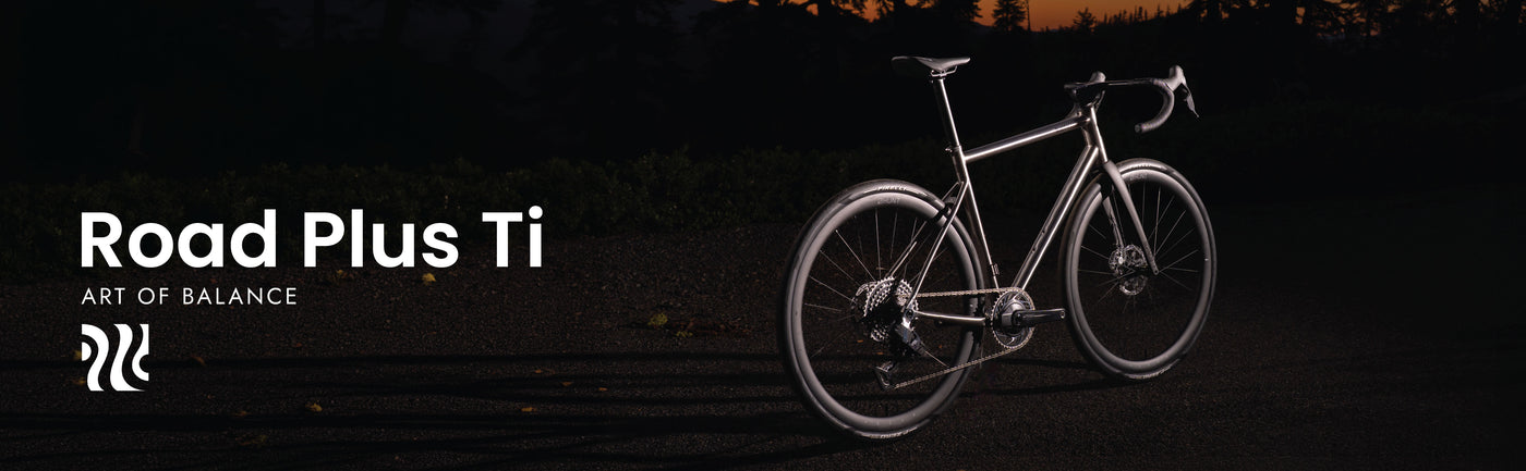 Road Plus Ti — Titanium Endurance Road Bike – BlackHeart Bike Company