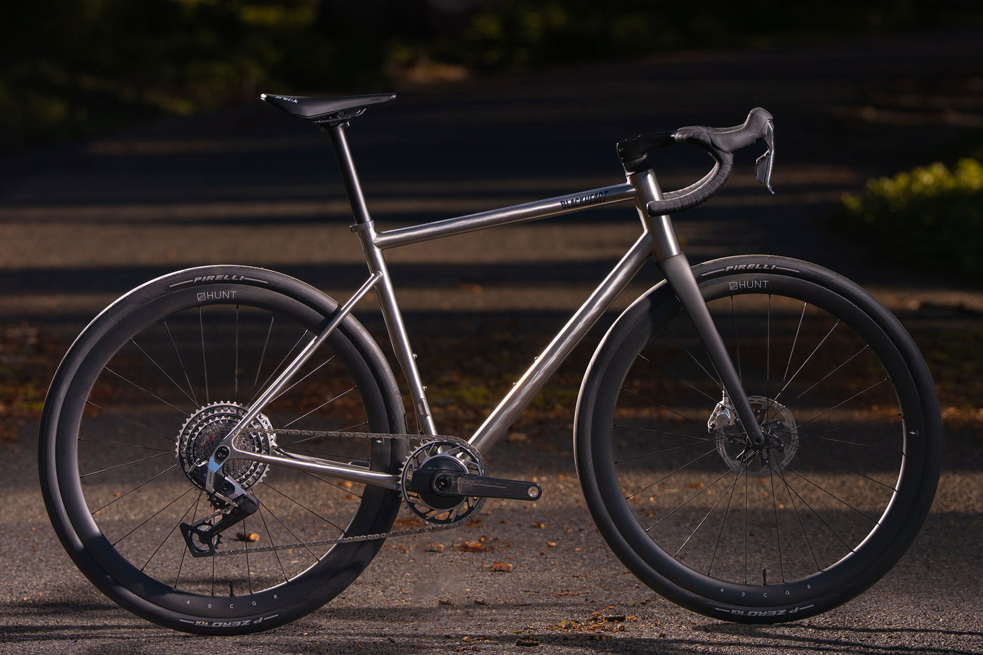 Road Plus Ti — Titanium Endurance Road Bike – BlackHeart Bike Company