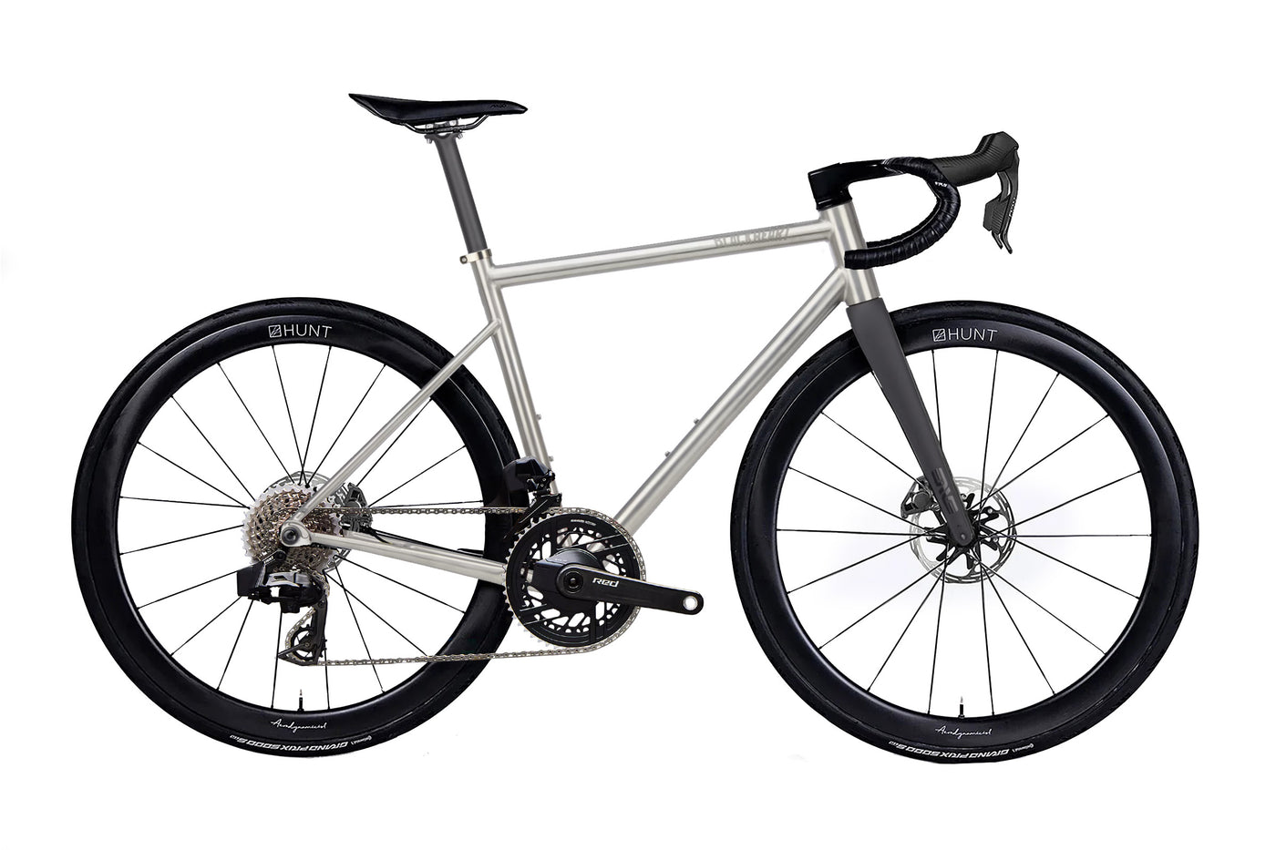 邦楽 Black Heart Yokohama Road Ti | Red AXS | Titanium Road Bike – BlackHeart Bike Company